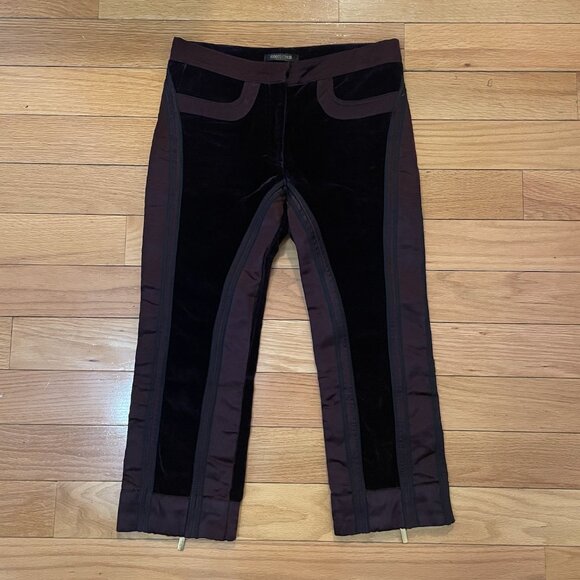 Roberto Cavalli Velvet Pants - Picture 1 of 8